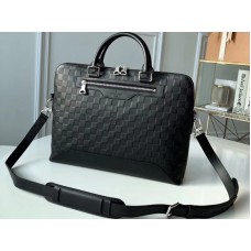 Louis Vuitton Damier Infini Leather Avenue zachte aktetas n41019