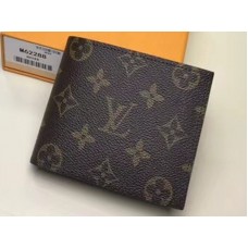 Louis Vuitton Monogram Canvas Marco Portemonnee m62288