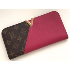 Louis Vuitton Monogram Canvas Kimono Portemonnee Kersenrood m56174