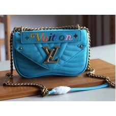 Louis Vuitton New Wave leren tas met ketting PM m51936