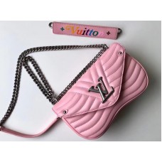 Louis Vuitton New Wave leren tas met ketting, MM m51944