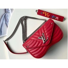 Louis Vuitton New Wave leren tas met ketting, MM m51943