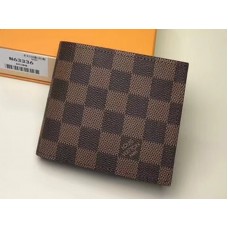 Louis Vuitton Damier Ebene Canvas Marco-portemonnee n61675