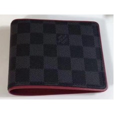 Louis Vuitton Damier Graphite Canvas meerdere portemonnee n63260