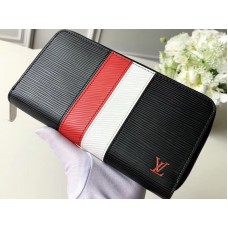 Louis Vuitton Epi Leather Zippy Wallet Zwart m62983