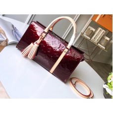 Louis Vuitton-monogram Vernis Neo Triangle Amarante m96052-3