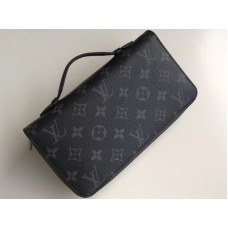 Louis Vuitton Monogram Eclipse Canvas Zippy XL Portemonnee m61698