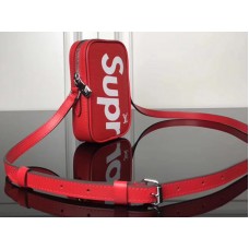 Louis Vuitton X Supreme Epi Leather Danube Ppm Rood