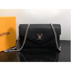 Louis Vuitton Lockme Pochette Mylockme Chain Zwart m63471