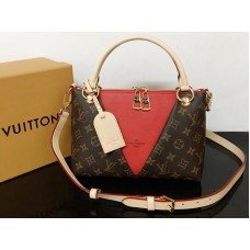 Louis Vuitton Monogram Canvas V Tote Bb Rood m43966