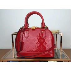 Louis Vuitton Monogram Vernis Alma Bb Kers m91607