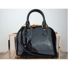 Louis Vuitton-monogram Vernis Alma Bb Noir m91607