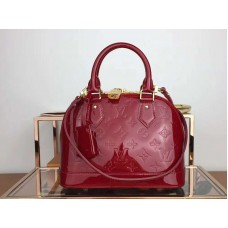 Louis Vuitton-monogram Vernis Alma Bb Pomme D'Amour m91607