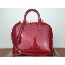 Louis Vuitton-monogram Vernis Alma PM Pomme D'Amour m91611