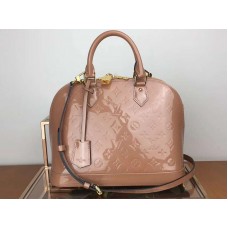Louis Vuitton Monogram Vernis Alma Pm Fluweelroze m91611