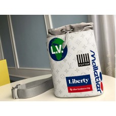 Louis Vuitton Monogram Canvas Chalk Sling Bag Wit m44629