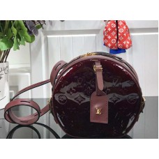 Louis Vuitton Monogram Vernis Soft Hat Box Bordeaux m53999
