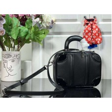 Louis Vuitton Epi Lederen Mini Bagage Zwart m44582