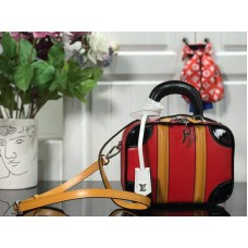 Louis Vuitton Epi Lederen Mini Bagage Rood m44582