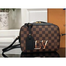 Louis Vuitton Damier Ebene canvas Saintonge zwart n40154