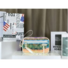 Louis Vuitton Monogram Embossed PVC Pochette Volga Iridescent Prism m44458