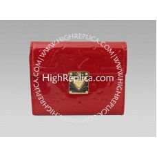 Louis Vuitton Monogram Vernis Koala Portemonnee Pomme Damour