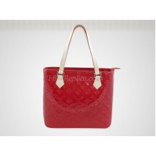 Louis Vuitton-monogram Vernis Houston Pomme Damour