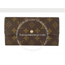 Louis Vuitton Monogram Sarah Portemonnee Luipaardblauw Infinite
